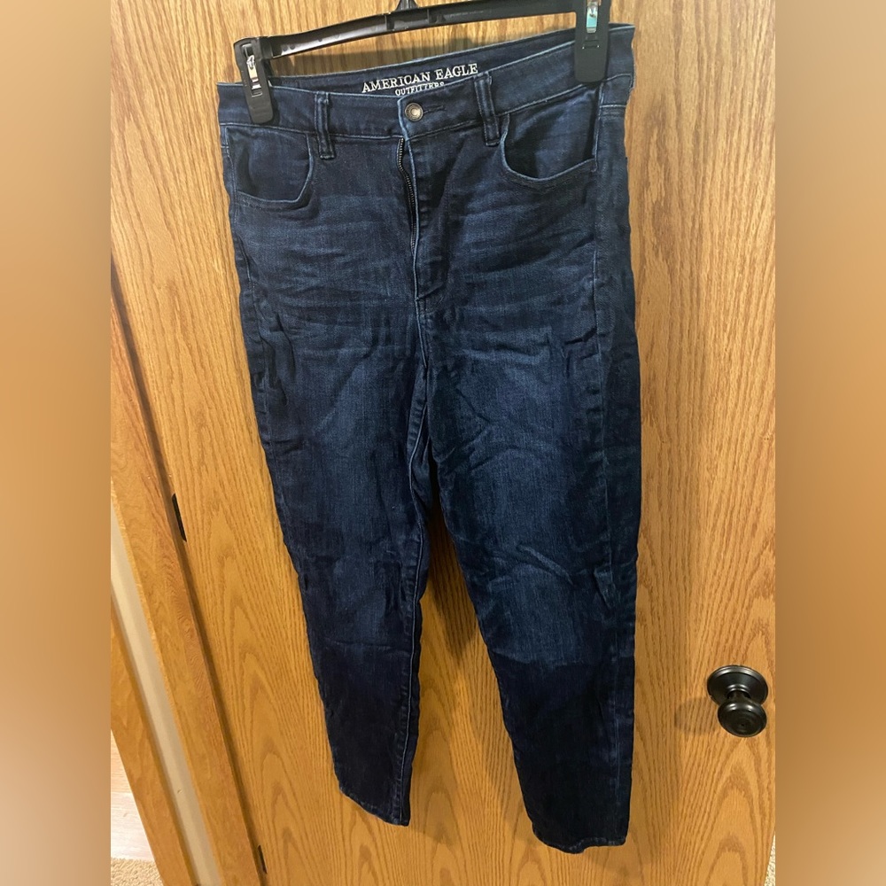 American Eagle AEO Size 12 Super Hi-Rise Jegging Ne(x)t Level Stretch